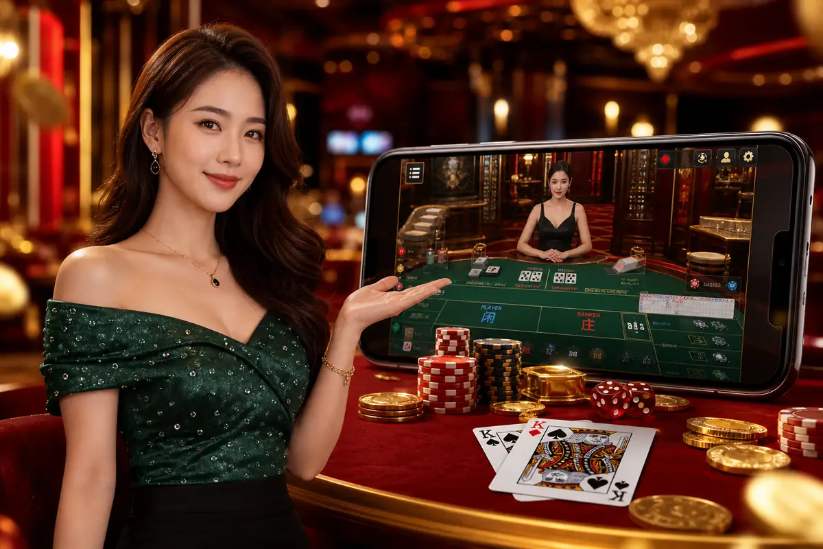 18bba kasino langsung baccarat roulette meja